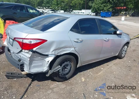 2016 Toyota Corolla Le из США, поврежденный, VIN 2T1BURHE3GC682048